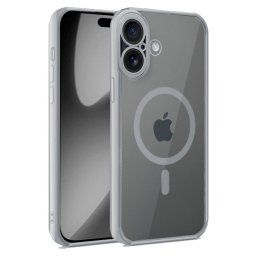 Carcasa COOL para iPhone 17 Magnética Borde Plata