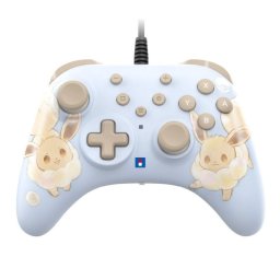 Palanca de mando Hori HORIPAD Turbo Eevee Azul cielo para Nintendo Switch 2 alámbrico