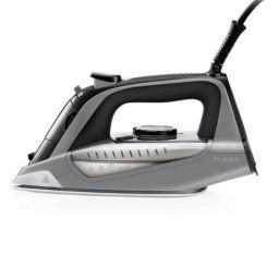 Plancha de vapor QUO 3000W Cerámica Glide gris autolimpieza vapor vertical 0.38L