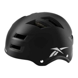 Reebok Freestyle MTV01 Casco para Patinete Eléctrico o Bicicleta Unisex Talla M 55-58cm Negro