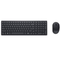 Teclado de membrana Dell KM555 Layout ES Bluetooth e inalámbrico con ratón incluido negro