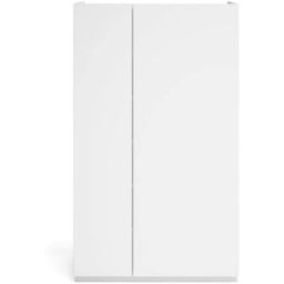 Herdasa Zapatero de melamina blanco veteado 122x70x35 cm