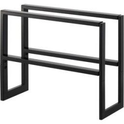 Yamazaki Mueble zapatero extensible de metal L38 cm - Negro