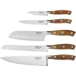 Sabatier Trompette Set de 5 cuchillos de cocina Madera