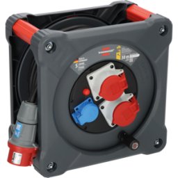 BRENNENSTUHL BRE 9222300120 - Carrete de cable profesional, KD 3200 C7, CEE, IP44, cable de 30