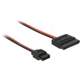 DELOCK 84857 - Cable de alimentación SATA hembra de 15 contactos > Cable de ali