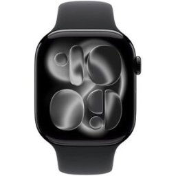 Apple Watch Serie 11 GPS 46mm aluminio negro sport band S/M negro