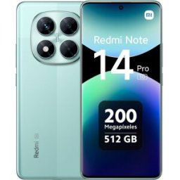 Xiaomi Redmi Note 14 Pro 5G 12GB + 512GB móvil libre. Verde Coral 512 GB + 12 GB RAM