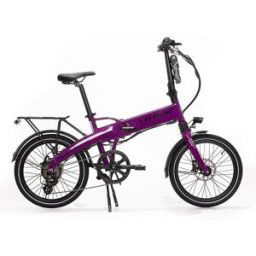 Littium Bicicleta eléctrica plegable Ibiza Rainbow Deep Purple . Morado única