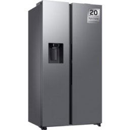 Samsung Frigorífico Americano Bespoke AI 178cm Twin Cooling Plus™ 634L Clase C Inox RS80F66KCTEF. Inox
