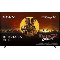 Sony TV 65' BRAVIA 8A K65XR8AB OLED, 4K HDR, 120Hz, Google TV, Smart TV, Funciones para PS5, IMAX Enhanced, Dolby Vision Atmos, Chromecast.