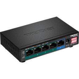 TRENDNET TRN TPE-TG51G - Switch, 5 puertos, Gigabit Ethernet, PoE+