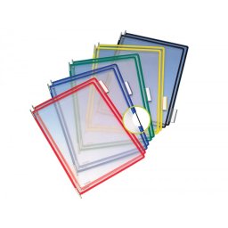 Funda para portacatalogo djois din a4 colores surtidos pack de 10 unidades