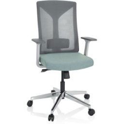 hjh OFFICE Silla de oficina profesional Tela / Tejido de malla Menta