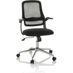 hjh OFFICE Silla Home Office Tela / Tejido de malla Negro