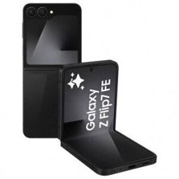 Samsung Galaxy Z Flip7 FE 8GB + 256GB móvil libre. Negro 256 GB + 8 GB RAM