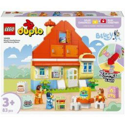 Lego Juego de construcción Casa Familiar de Bluey con Juego de Memoria Duplo - 10459.