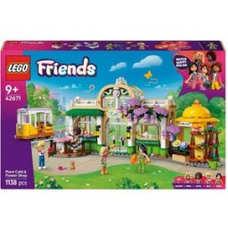 Lego Juego de construcción Café Botánico y Floristería Friends - 42671.