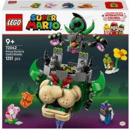 Lego Juego de construcción Príncipe Florian y Bowser Castillo Super Mario - 72042.