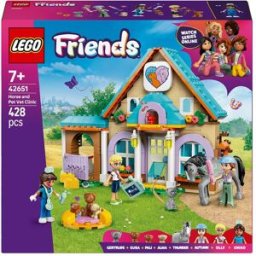Lego Juego de construcción Caballo y Clínica Veterinaria de Mascotas Friends - 42651.