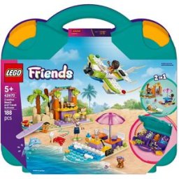 Lego Juego de construcción Playa Creativa y Maleta de Viaje Friends - 42672.