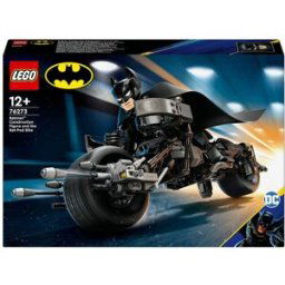 Lego Juguete de construcción Figura Batman y Moto Bat-Pod DC Cómics Súper héroes - 76273.