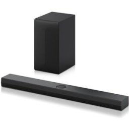 LG Barra de sonido S70TY AI Sound Pro 4K, 3.1.1, 400W, HDR10, Dolby Vision, Dolby Atmos y DTS:X, Subwoofer inalámbrico. Negro