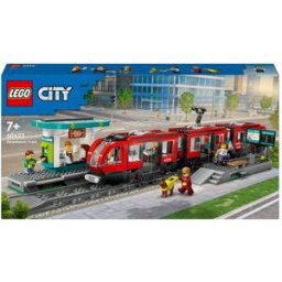 Lego Juego de construcción Tranvía y Estación del Centro City Trains - 60423.