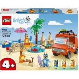 Lego Juego de construcción Excursión Familiar a la Playa de Bluey Bluey - 11202.