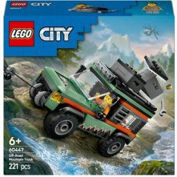 Lego Juego de construcción Todoterreno 4x4 de Montaña City - 60447.