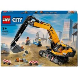 Lego Juguete de construcción Excavadora de Obra Amarilla City - 60420.