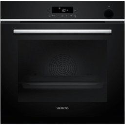 Horno eléctrico Siemens iQ300 HR572GBS3 71L Inox con vapor, autolimpieza pirolítica y display táctil