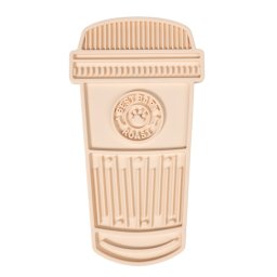 Alfombrilla lamedora TIAKI Café Latte para mascotas - 30,5 x 16,7 x 1,5 cm (L x An x Al)