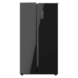Cecotec Bolero CoolMarket SBS 550 Glass Frigorífico Americano Side by Side No Frost E Negro