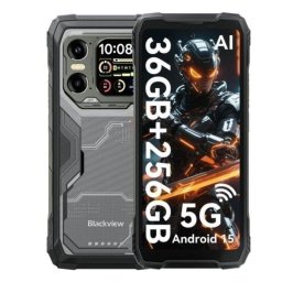 Blackview XPLORE 1 12GB 256GB 6.78" IPS 120Hz 5G Dual SIM Batería 20000mAh Android 15 Negro