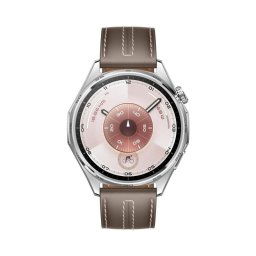 Huawei Watch GT6 Bluetooth GPS NFC 46mm AMOLED Acero Inoxidable Marrón M Pulsómetro SpO2 Sueño