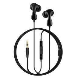 Auriculares Baseus Encok HZ20 con cable Jack 3,5 mm, in-ear para llamadas y música, negros