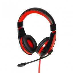 Auriculares iBox SHPI1528MV con cable Jack 3,5 mm Gaming Binaurales con Micrófono Negro y Rojo