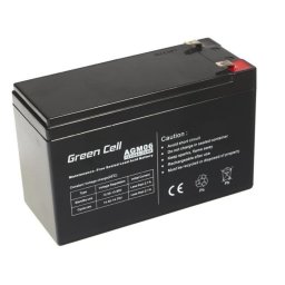Batería Green Cell AGM06 12V 9Ah Plomo Sellada VRLA Negra 1 Unidad