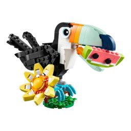 Set de construcción Lego Creator 3en1 31173 Animales Salvajes: Tucán articulado 225 piezas