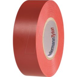 HELLERMANNTYTON HT 710-00152 - Cinta aislante de PVC multiusos 19mm x 20m roja