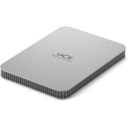 LaCie Disco duro externo portátil Mobile Drive (2022) 5TB, USB-C. Plata