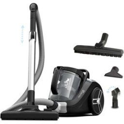 Rowenta Aspirador sin bolsa RO4B36 Compact Power XXL. Negro