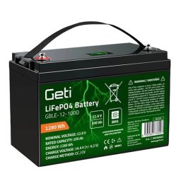 BATERIA LiFePO4 12.8V 100A CON DISPLAY
