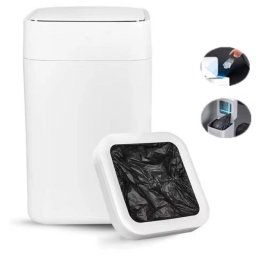 Cubo de basura inteligente Townew T1s 15.5L autosellante sensor movimiento blanco