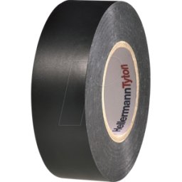 HELLERMANNTYTON HT 710-00155 - Cinta aislante de PVC multiusos 19mm x 20m negra