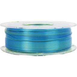 MAERTZ PMMA-1021-002 - Filamento, PLA Silk, bicolor, azul-amarillo, 1.75 mm, 1 kg