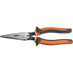 KLEIN TOOLS KLT 203-8-EINS - Alicates de punta fina VDE, 225 mm, con alicates de corte diagon