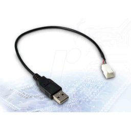 INTER-TECH IT88885450 - Cable de alimentación del ventilador, conector USB-a a 3
