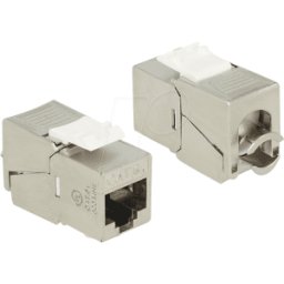 DELOCK 86179 - Conector hembra Keystone RJ45 > LSA Cat.6a compacto